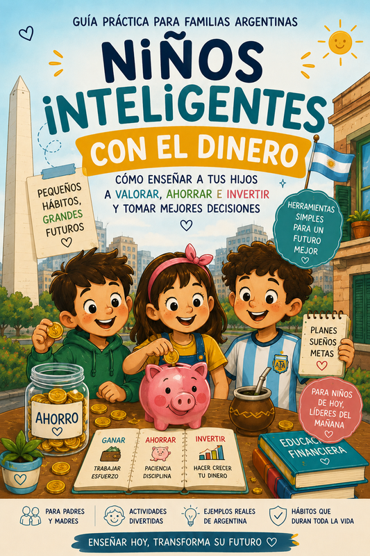 Niños inteligentes con el dinero.